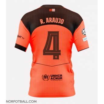 Billige Fotballdrakt Barcelona Ronald Araujo #4 Replika Tredjedrakt 2025-26 Kortermet